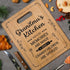 Personalized Cutting Board Perfect Grandma Gifts for Birthdays and Christmas